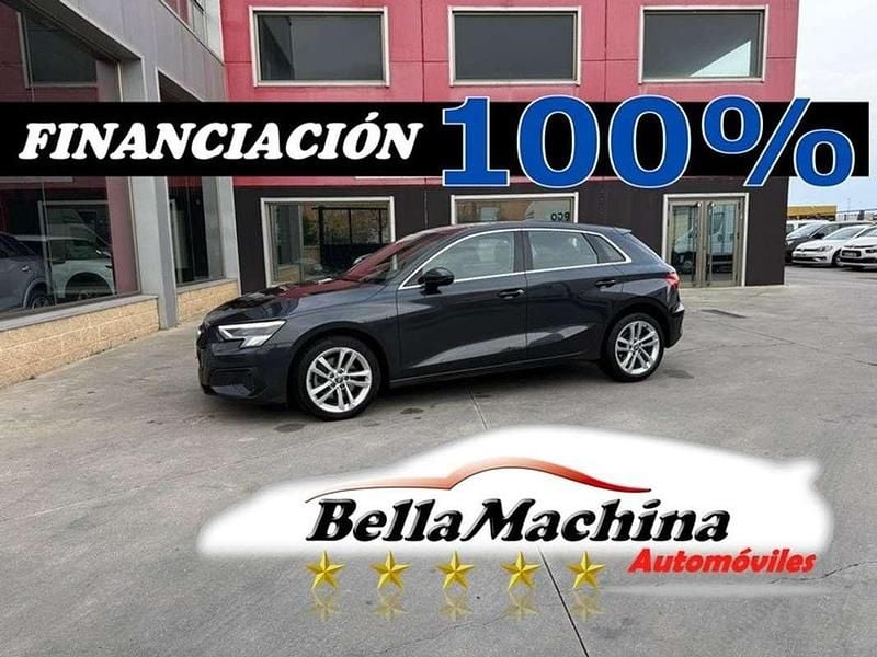 Negro Usado 2021 Audi A3 Sportback S-Line Utilitario | 17.475 € (Buen precio) - Imagen 1/4