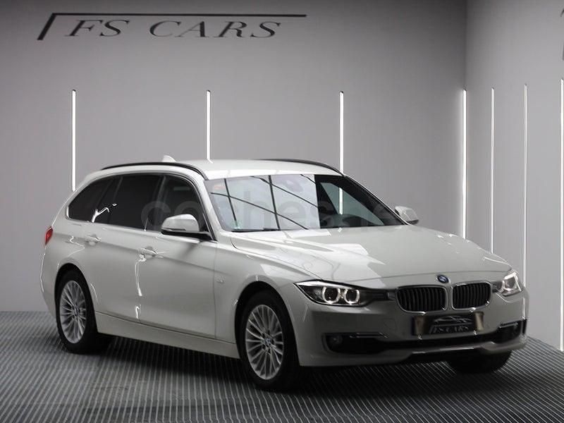 Usado BMW 328 Luxury Line 245 CV (180 kW) 2014 Blanco Familiar