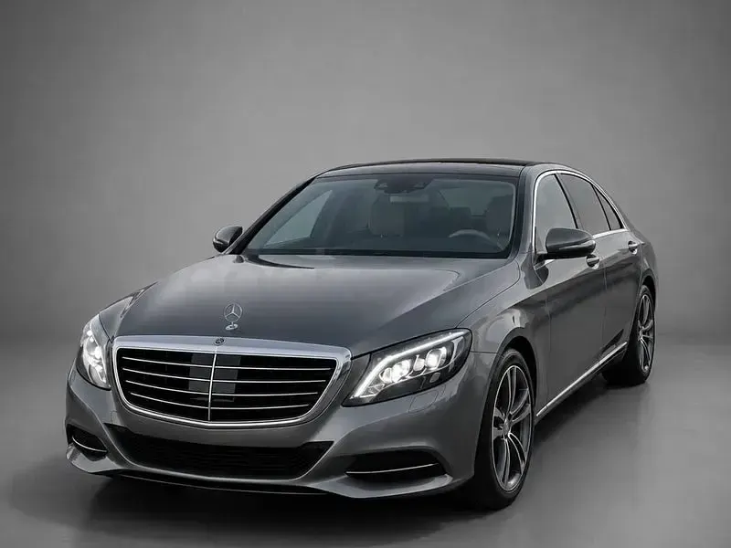 Usado Mercedes S350 258 CV (189 kW) 2014 Gris / plata Berlina