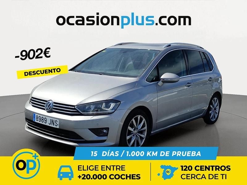 Usado VW Golf Sportsvan Sport 110 CV (80 kW) 2016 Gris Monovolumen