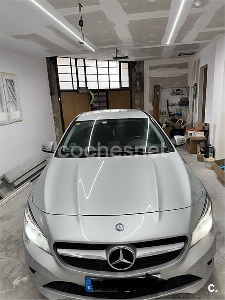 Usado Mercedes CLA220 170 CV (125 kW) 2013 Gris / plata Berlina