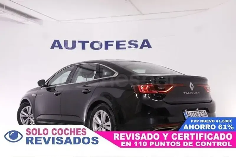 Usado Renault Talisman Business 160 CV (117 kW) 2019 Negro Berlina