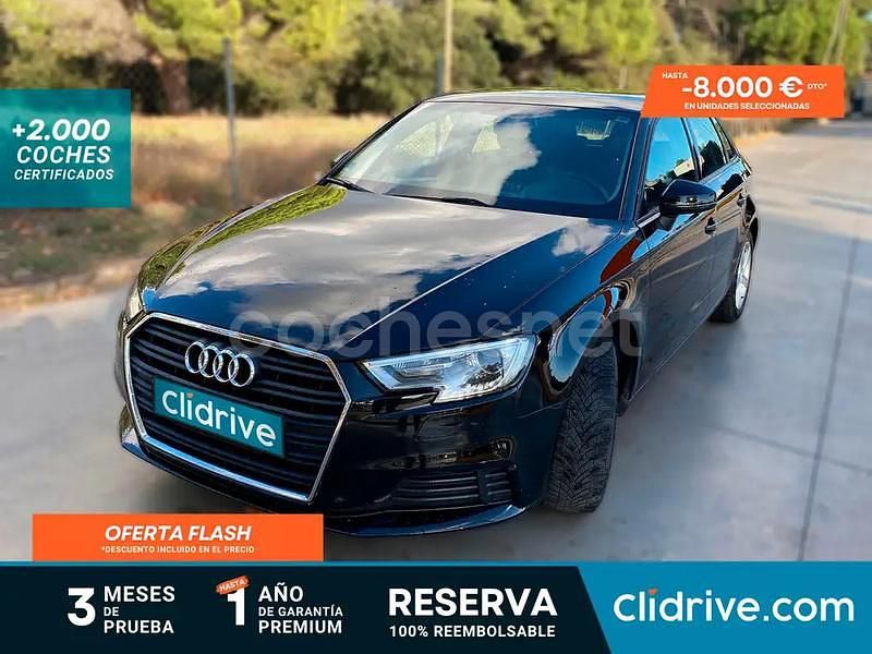 Negro Usado 2017 Audi A3 Design Berlina | 11.290 € (Buen precio) - Imagen 1/3