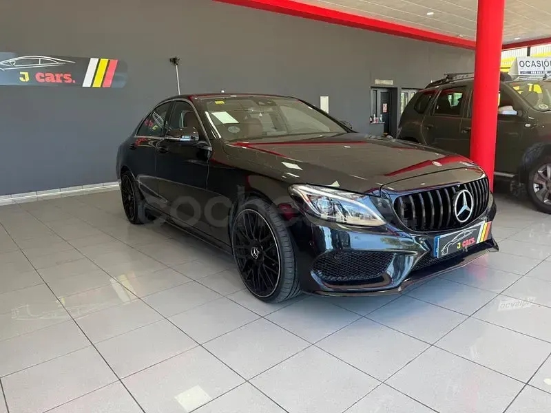 Usado Mercedes C220 170 CV (125 kW) 2017 Negro Berlina