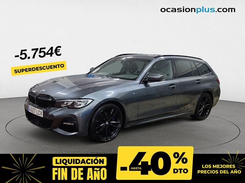 Gris Usado 2019 BMW 330 Familiar | 41.300 € - Imagen 1/4