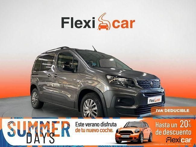 Gris Usado 2023 Peugeot Rifter GT Monovolumen | 21.590 € (Precio justo) - Imagen 1/4