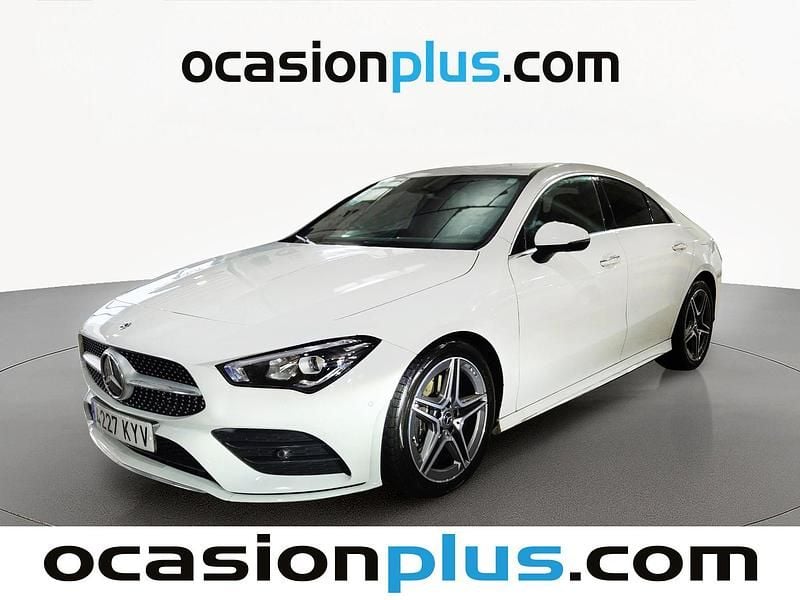 Usado Mercedes CLA200 AMG 163 CV (119 kW) 2019 Blanco Berlina