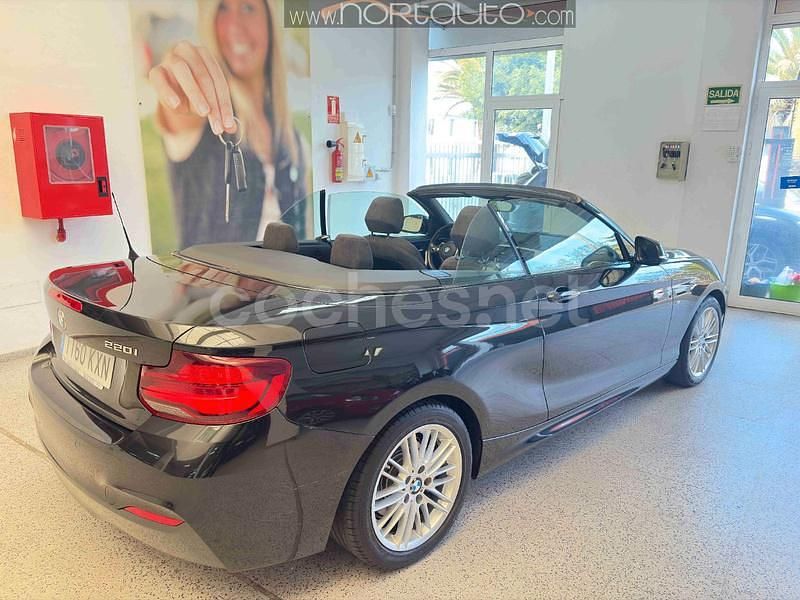 Usado BMW 220 184 CV (135 kW) 2019 Negro Descapotable