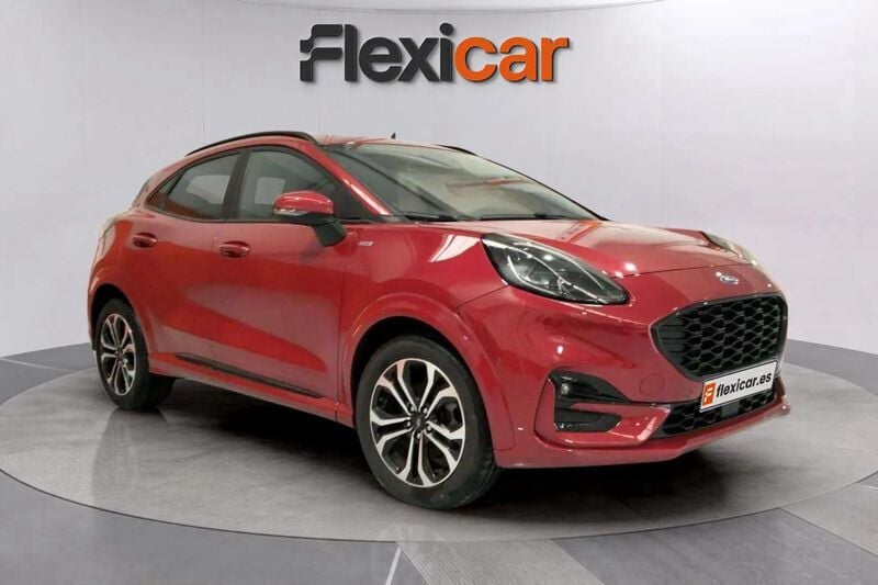 Rojo Usado 2022 Ford Puma Titanium SUV | 13.990 € (Super precio) - Imagen 1/4