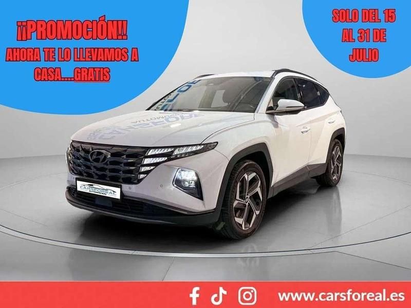 Blanco Usado 2021 Hyundai Tucson Style SUV | 26.490 € (Precio justo) - Imagen 1/4