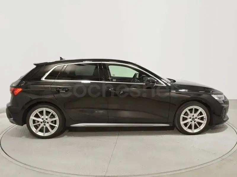 Usado Audi A3 S-Line 150 CV (110 kW) 2025 Negro Berlina