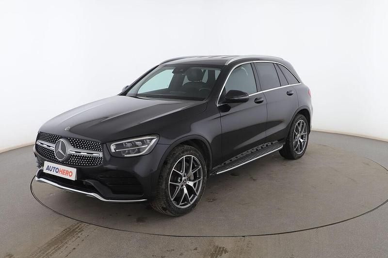 Gris Usado 2022 Mercedes GLC220 AMG line SUV | 42.999 € (Un poco caro) - Imagen 1/3