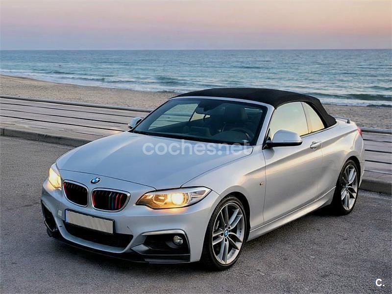 Usado BMW 218 150 CV (110 kW) 2018 Gris / plata Descapotable