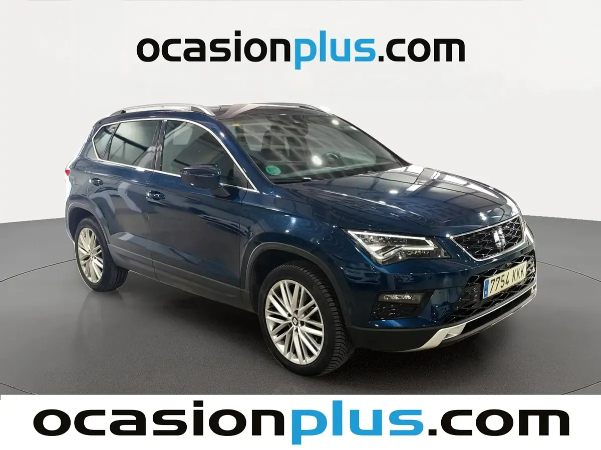 Usado Seat Ateca XCELLENCE 150 CV (110 kW) 2018 Azul SUV