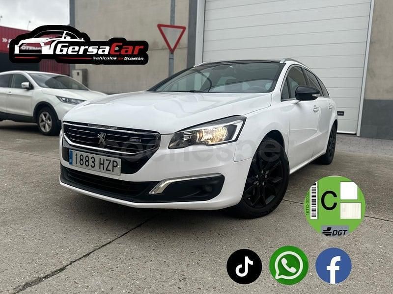 Usado Peugeot 508 SW Allure 150 CV (110 kW) 2014 Blanco Familiar