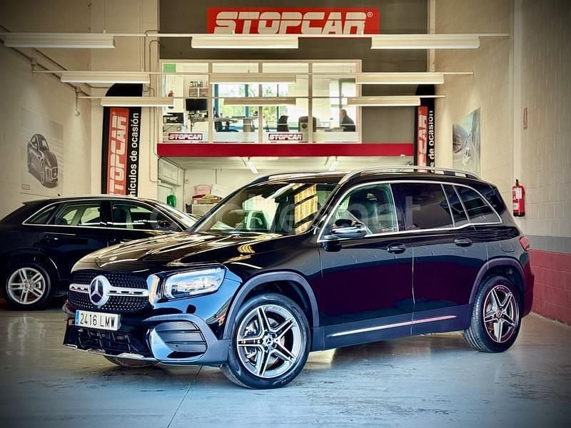 Negro Usado 2021 Mercedes GLB200 SUV | 35.900 € (Precio justo) - Imagen 1/4