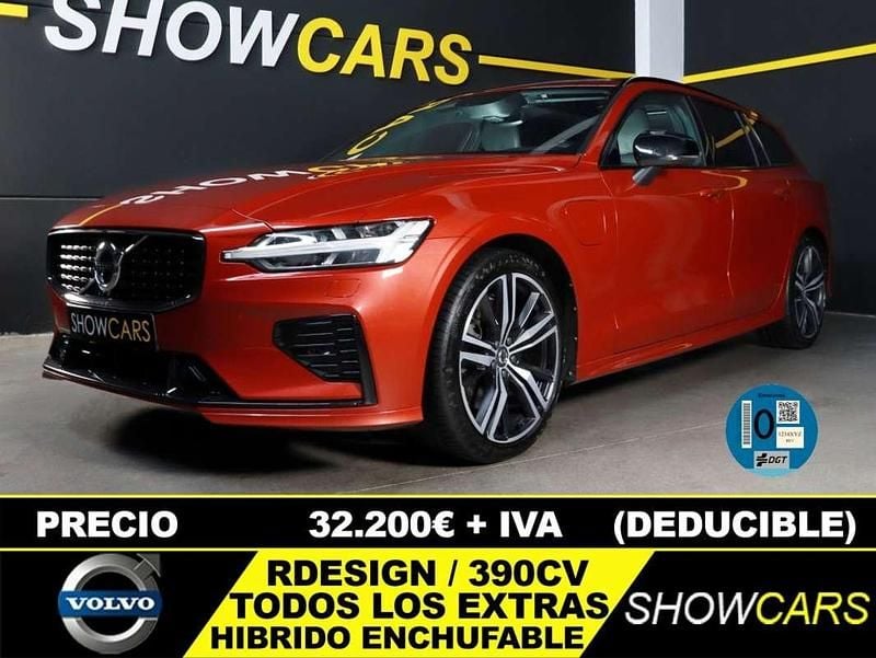Usado Volvo V60 R-Design 392 CV (288 kW) 2022 Rojo Familiar