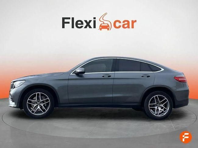 Usado Mercedes GLC250 204 CV (150 kW) 2019 Gris / plata Coupe