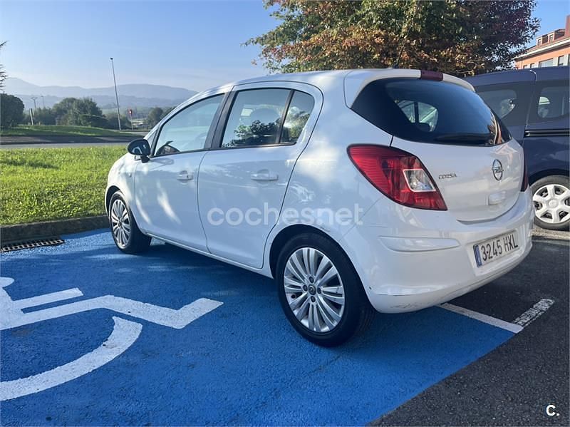 Blanco Usado 2014 Opel Corsa Selective Berlina | 4100 € (Buen precio) - Imagen 1/4
