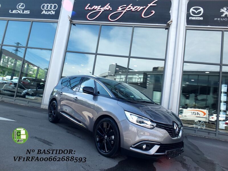 Gris Usado 2019 Renault Scénic IV LIMITED Monovolumen | 18.490 € (Un poco caro) - Imagen 1/4