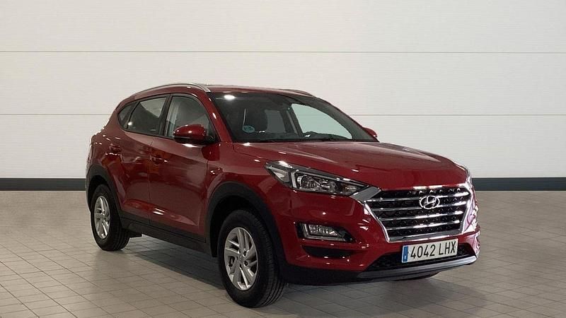 Rojo Usado 2020 Hyundai Tucson SUV | 18.500 € (Precio justo) - Imagen 1/4