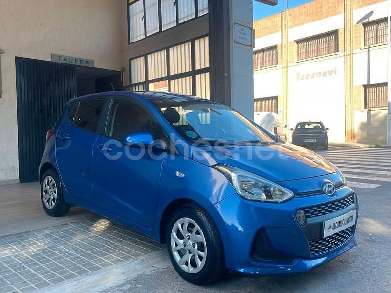 Usado Hyundai i10 66 CV (48 kW) 2019 Azul Utilitario