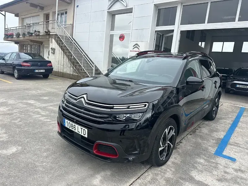 Usado Citroën C5 Aircross Shine 225 CV (165 kW) 2021 Negro SUV