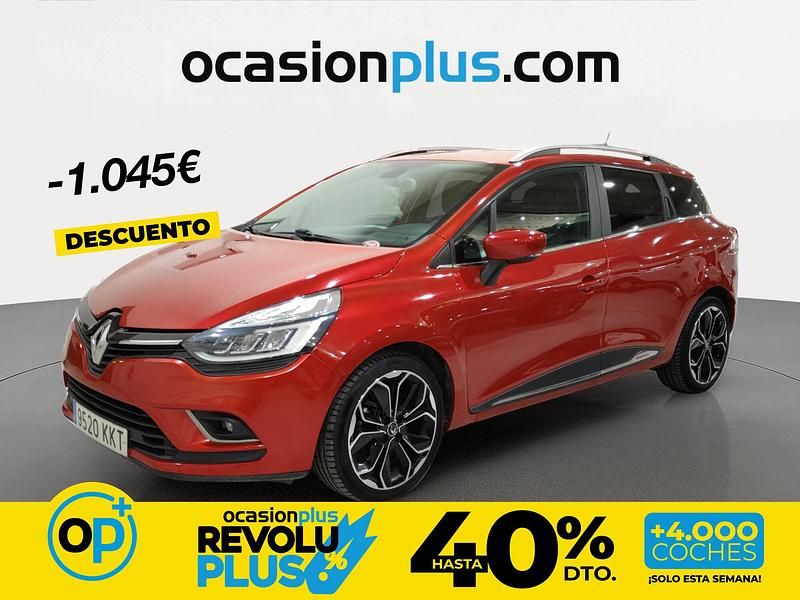 Usado Renault Clio GrandTour Zen 120 CV (88 kW) 2018 Rojo Familiar