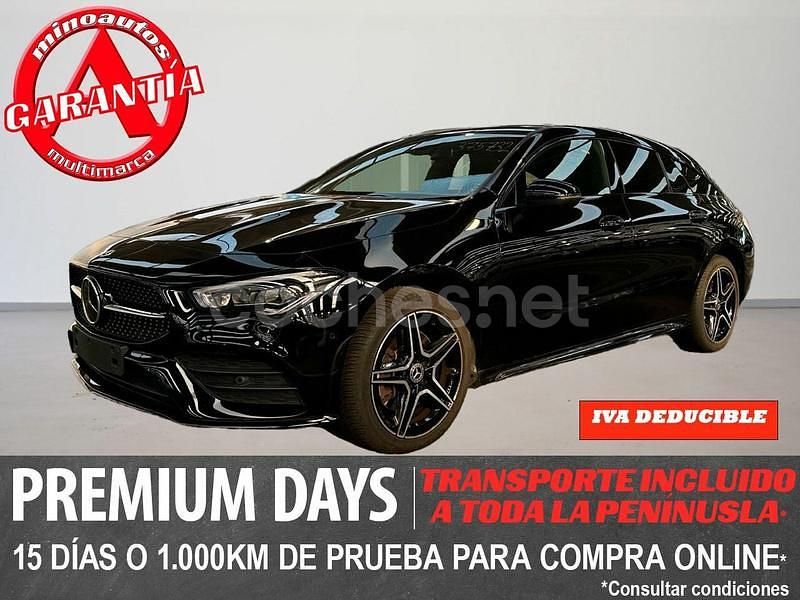 Negro Usado 2023 Mercedes CLA250e Shooting Brake AMG line Familiar | 32.890 € (Precio justo) - Imagen 1/4
