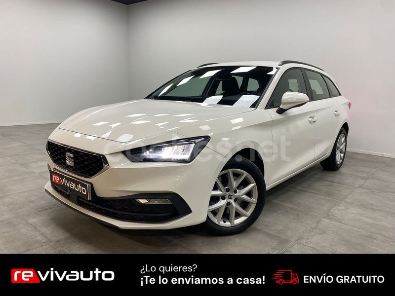 Blanco Usado 2021 Seat Leon Reference Familiar | 11.490 € (Buen precio) - Imagen 1/4