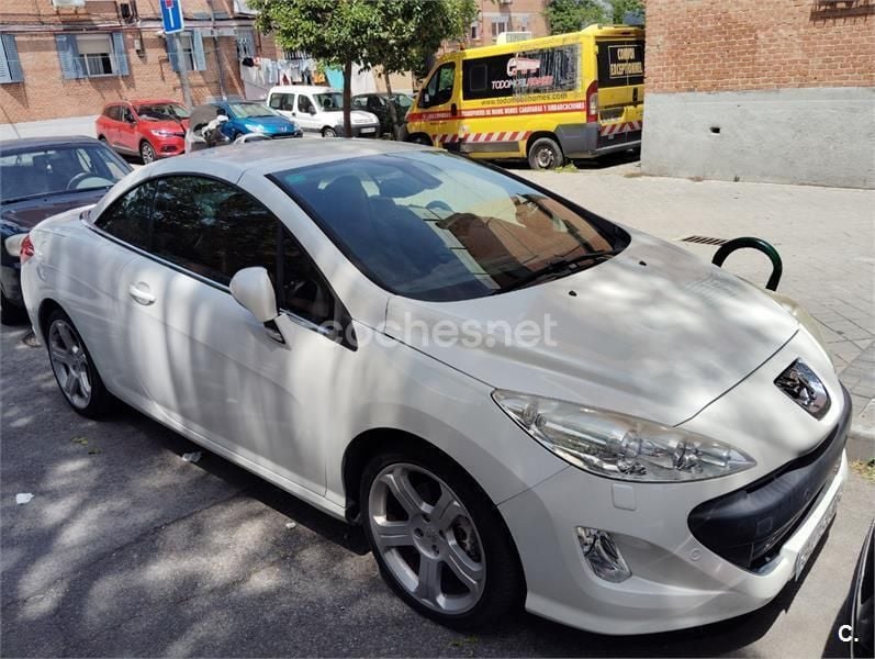 Blanco Usado 2009 Peugeot 308 CC Sport Descapotable | 7000 € (Super precio) - Imagen 1/4