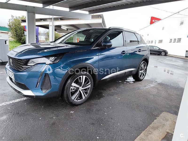 Azul Usado 2021 Peugeot 3008 Allure SUV | 17.300 € (Precio justo) - Imagen 1/4