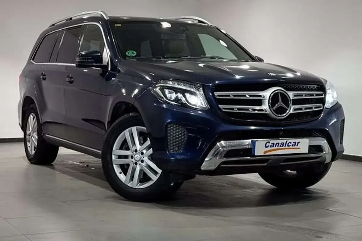 Usado Mercedes GLS350 258 CV (189 kW) 2016 Azul SUV