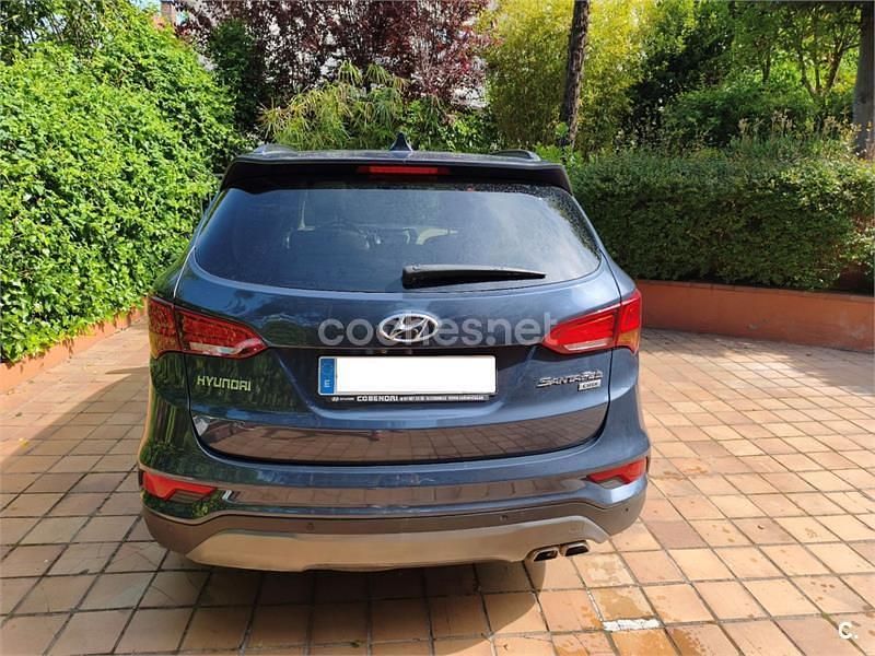 Usado Hyundai Santa Fe 200 CV (147 kW) 2016 Gris / plata SUV