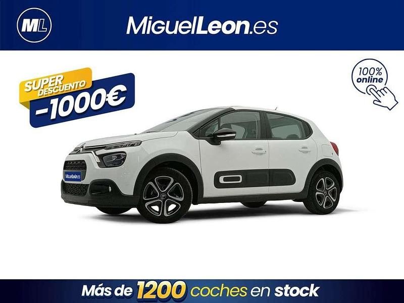 Blanco Usado 2024 Citroën C3 PureTech Utilitario | 11.985 € (Precio justo) - Imagen 1/3