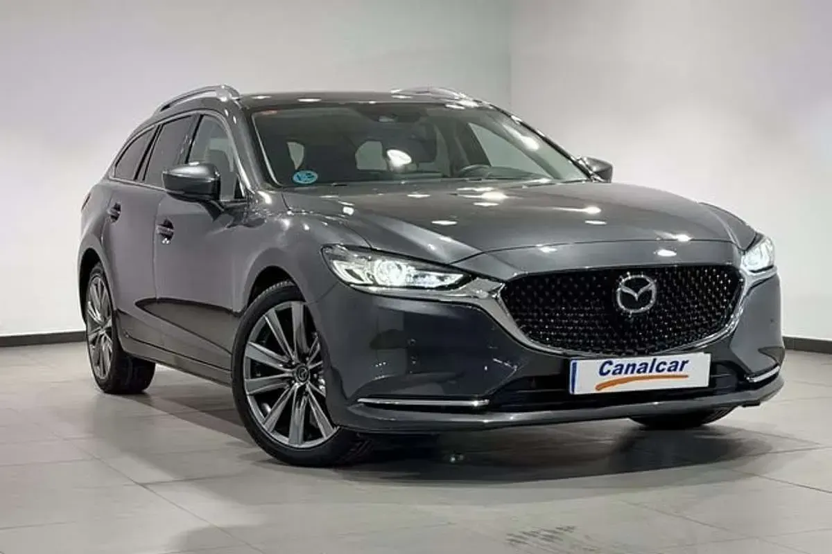 Usado Mazda 6 145 CV (106 kW) 2019 Gris Familiar