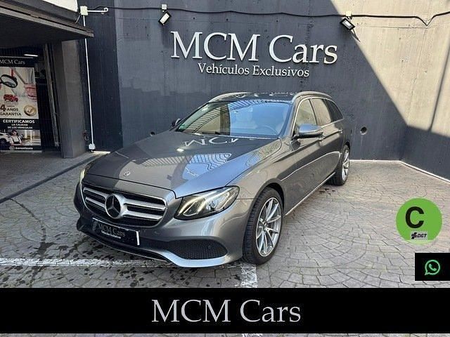 Usado Mercedes E220 194 CV (142 kW) 2017 Gris Familiar