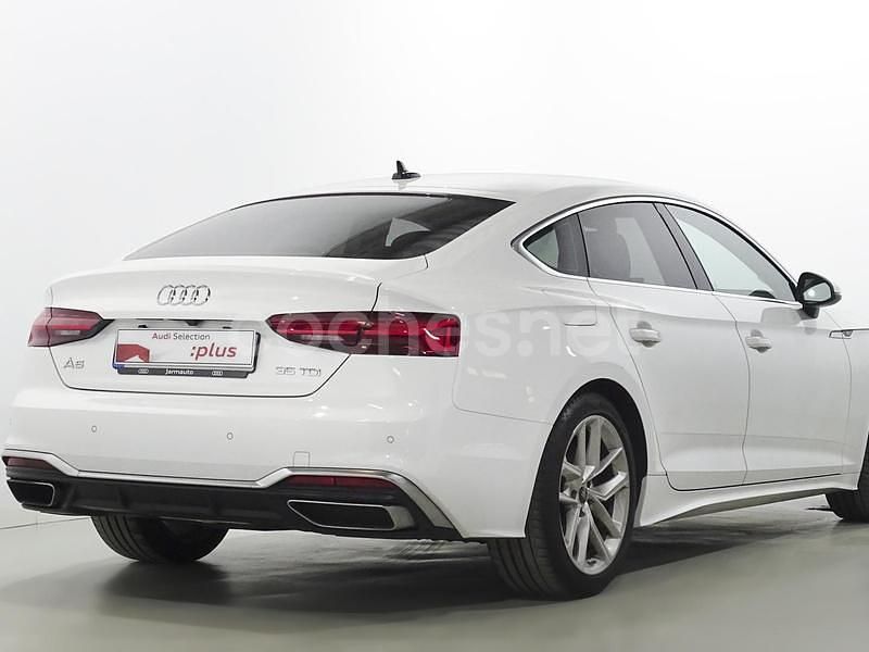 Usado Audi A5 Sportback S-Line 163 CV (119 kW) 2021 Blanco Utilitario