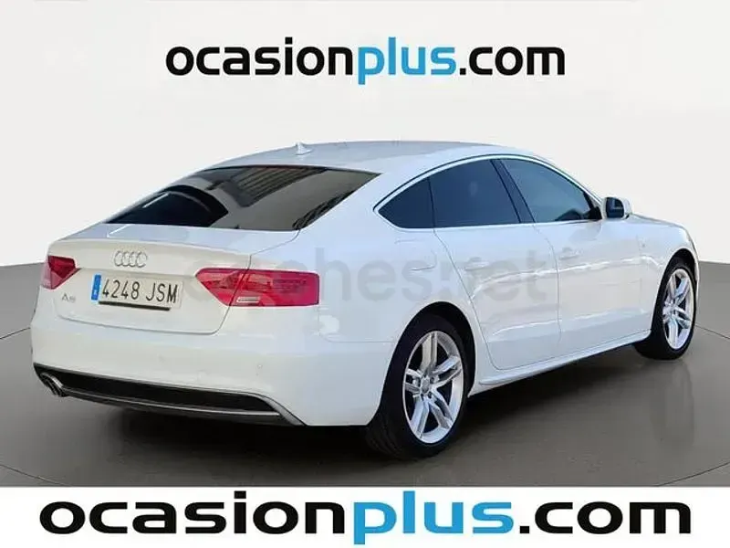 Usado Audi A5 Sportback S-Line 150 CV (110 kW) 2016 Blanco Utilitario
