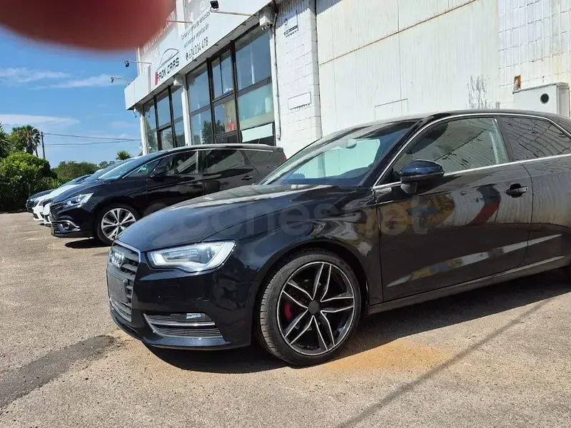 Usado Audi A3 Ambition 150 CV (110 kW) 2013 Negro Berlina