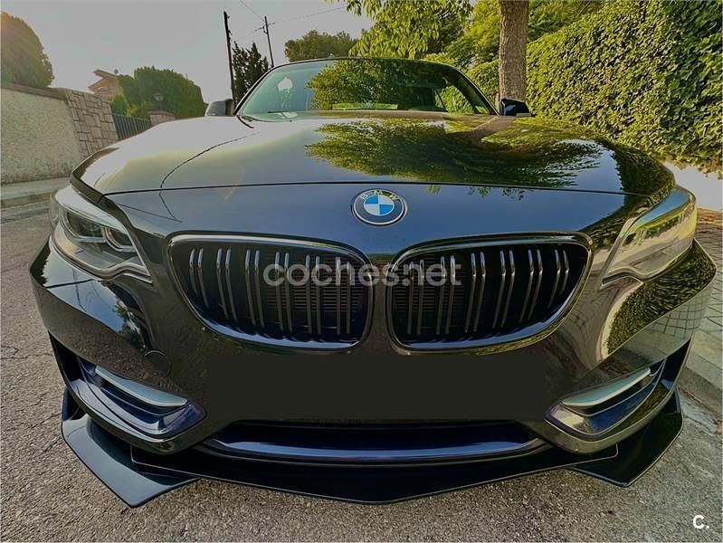 Usado BMW 218 Comfort Edition 136 CV (100 kW) 2015 Negro Descapotable