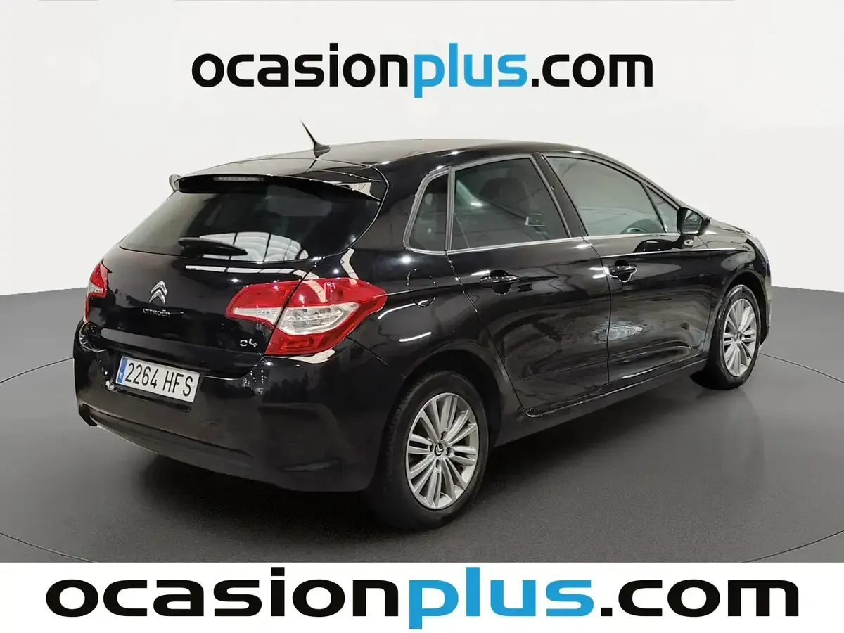 Usado Citroën C4 Seduction 112 CV (82 kW) 2011 Negro Utilitario