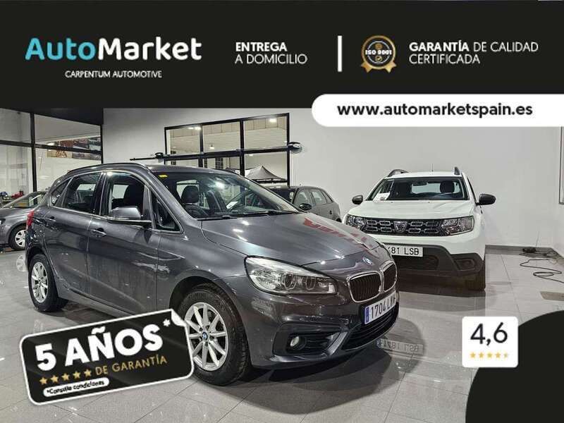Gris Usado 2016 BMW 216 Gran Tourer Sport Line Monovolumen | 8900 € - Imagen 1/3