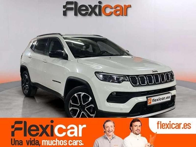 Blanco Usado 2022 Jeep Compass Longitude SUV | 17.490 € (Buen precio) - Imagen 1/4