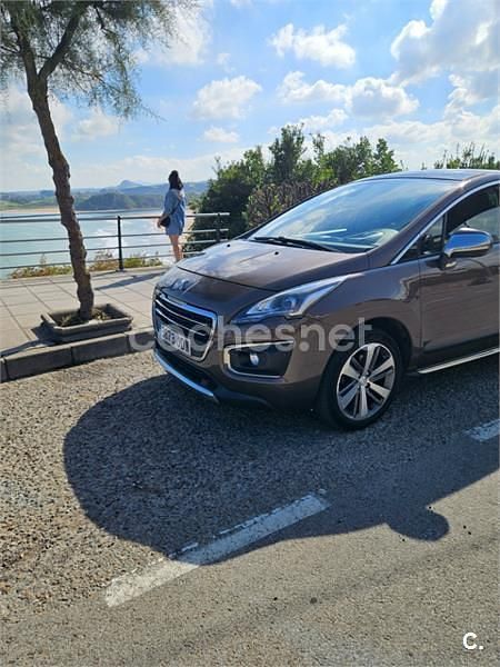 Usado Peugeot 3008 GT-line 150 CV (110 kW) 2016 Granate SUV