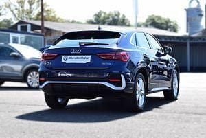 Usado Audi Q3 Sportback S-Line 150 CV (110 kW) 2021 Azul metalizado SUV