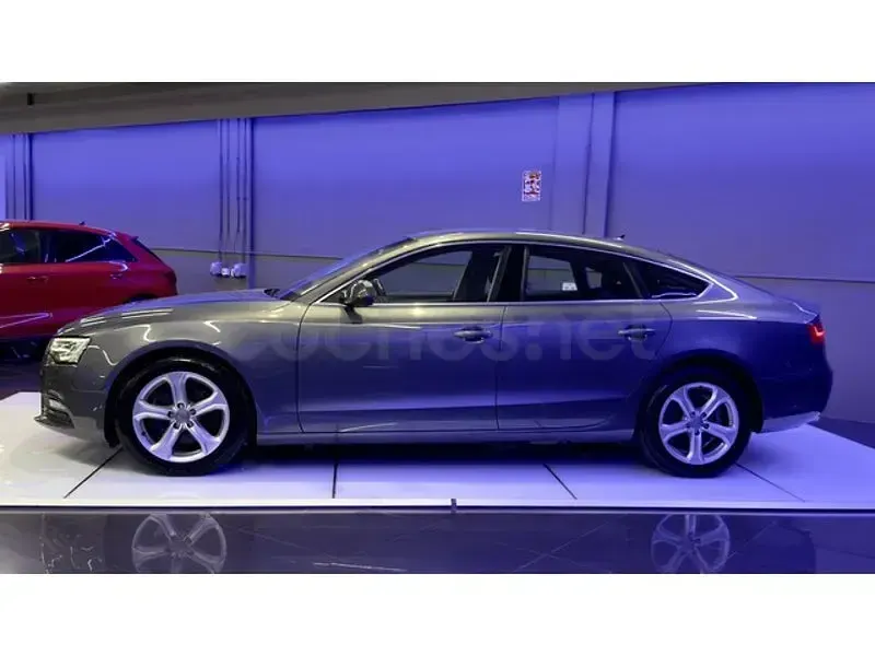 Usado Audi A5 Sportback Advanced 150 CV (110 kW) 2016 Gris / plata Utilitario