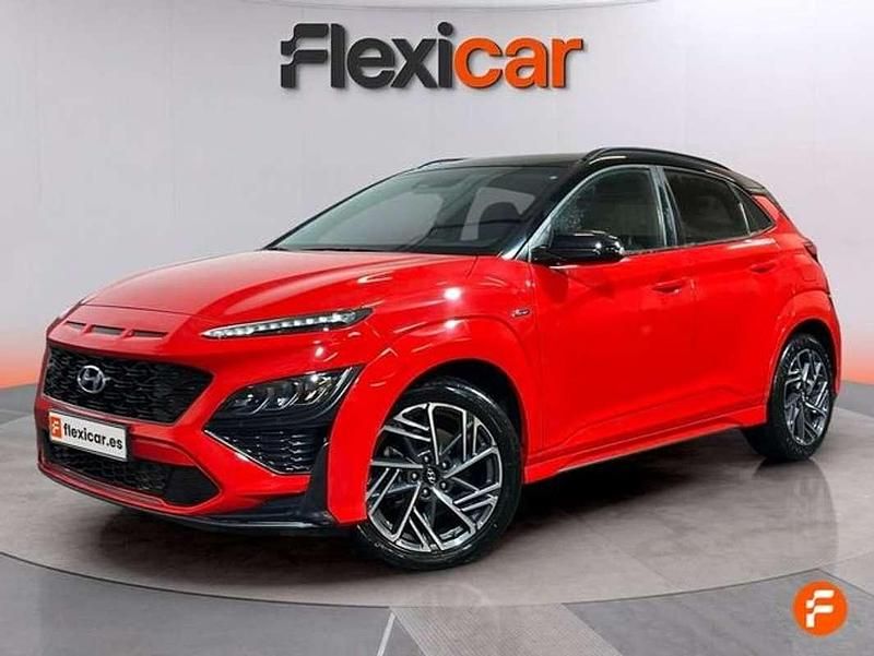 Usado Hyundai Kona N Line 120 CV (88 kW) 2021 Burdeos SUV
