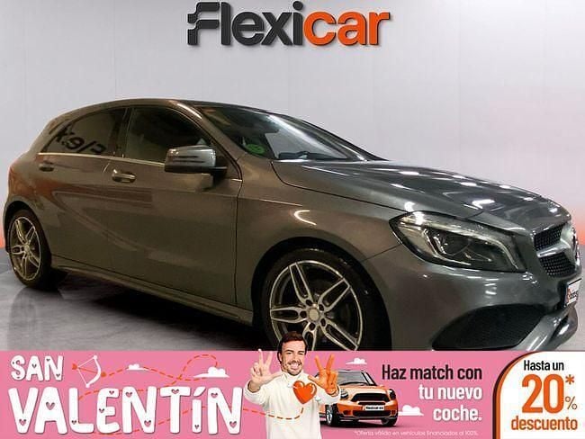 Gris / plata Usado 2017 Mercedes A200 AMG line Berlina | 18.790 € (Precio justo) - Imagen 1/4