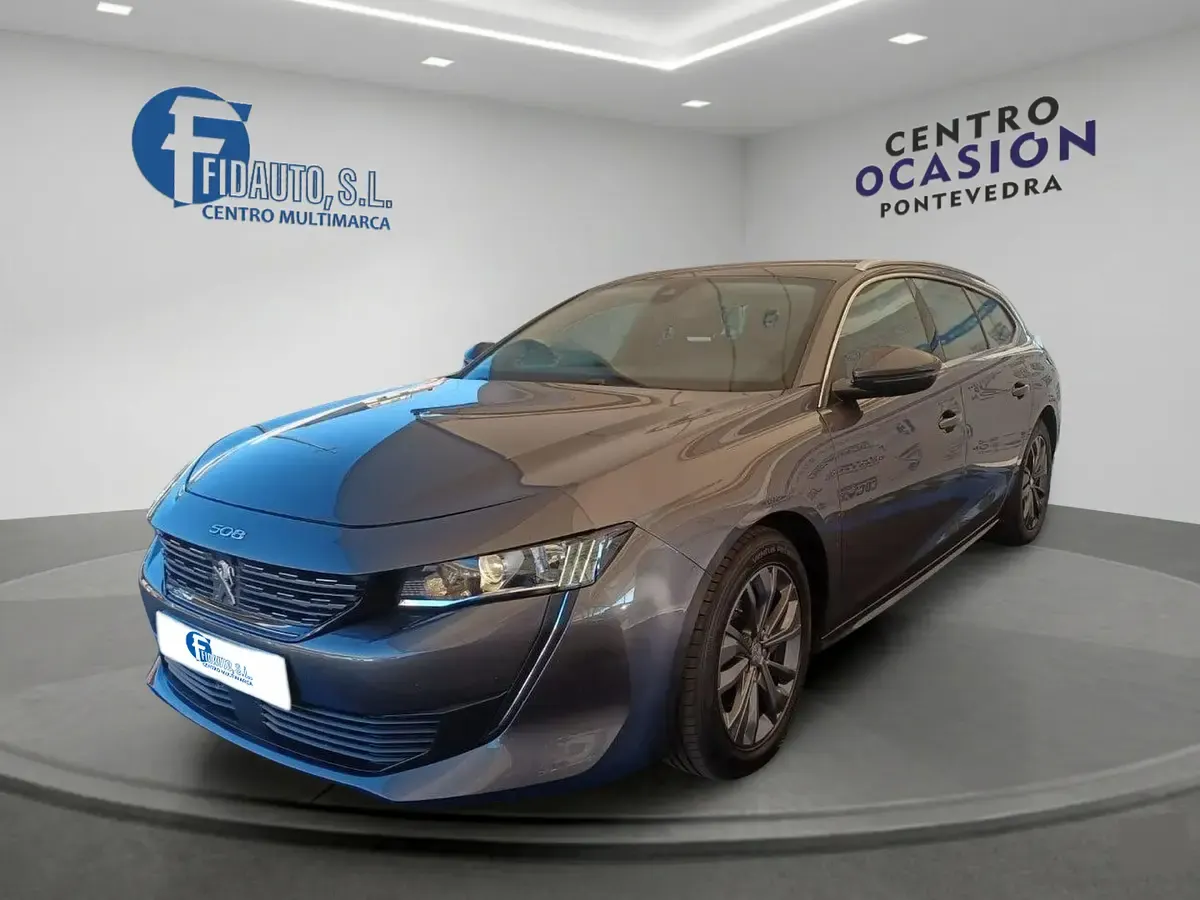 Usado Peugeot 508 SW Active 180 CV (132 kW) 2019 Gris Familiar